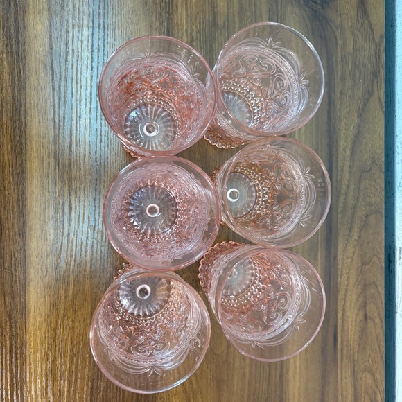 The Pioneer Woman Amelia Glasses Zafferano Provenzale 16oz Tumblers Lot of 6 - Picture 4 of 7